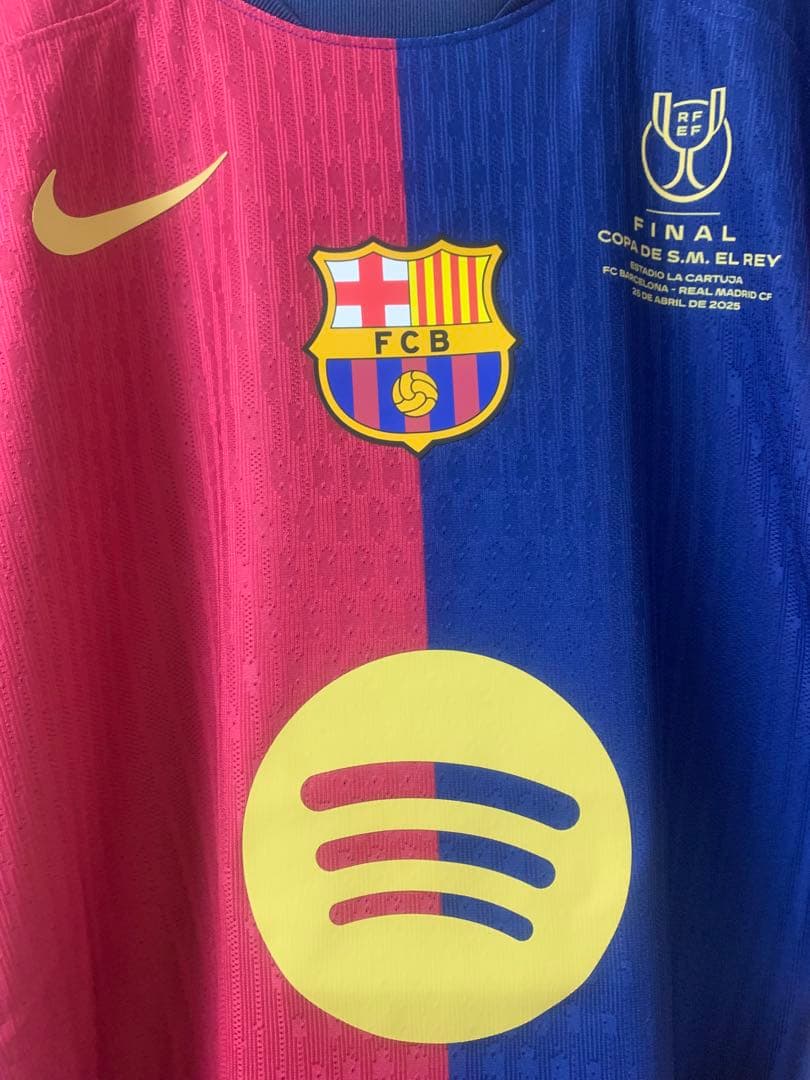 入手困難 ラミン ヤマル バルセロナ オーセンティック ユニフォーム 国王杯