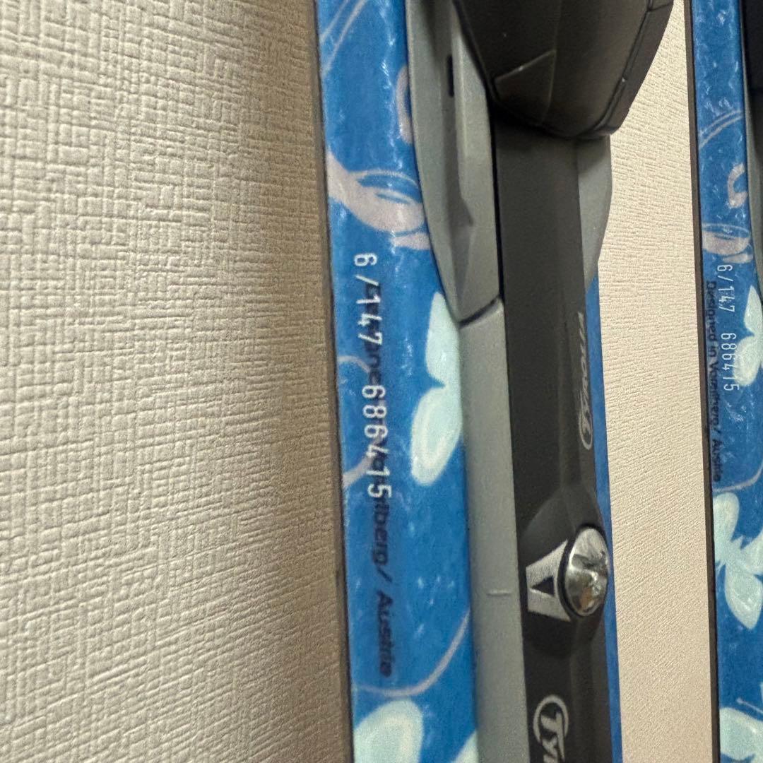 ■HEAD■女性用スキーセット■板147/靴24-24.5/ストック108