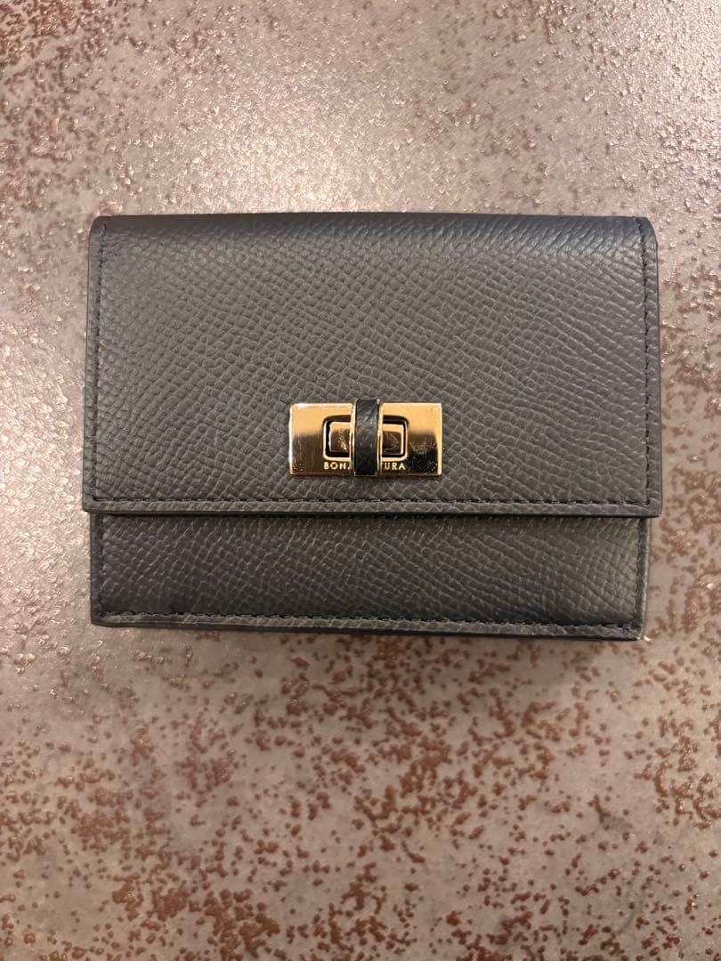 新品未使用BONAVENTURA ボナベンチュラ ミニ財布　黒