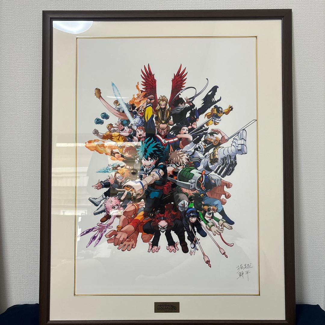 僕のヒーローアカデミア　ヒロアカ展　複製原画