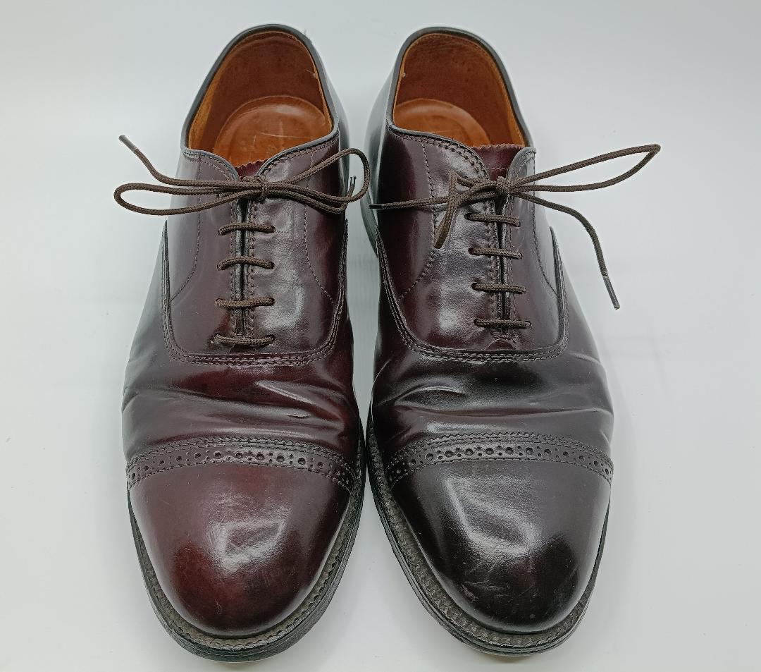 オールデン 9015 コードバン 8.5D バーガンディ Alden