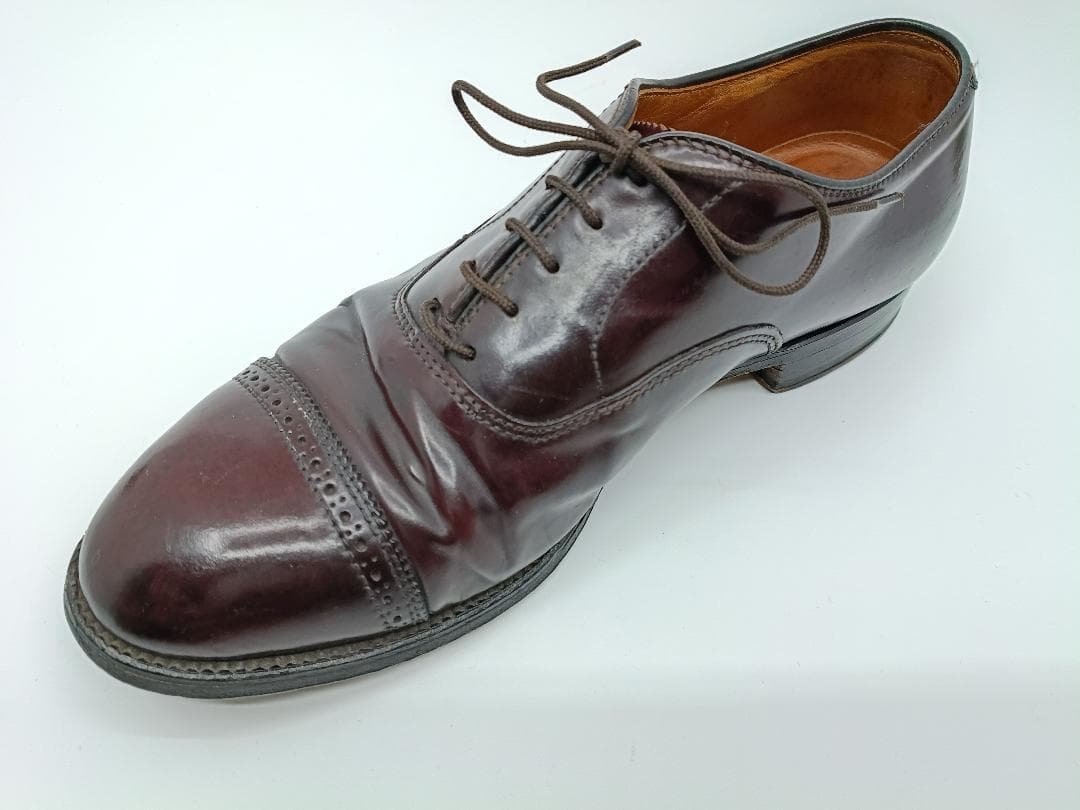 オールデン 9015 コードバン 8.5D バーガンディ Alden