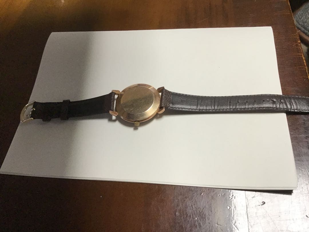 1950年代製オメガアンティーク80ミクロン金張りハーフローター　値下げ