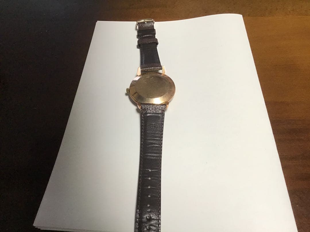 1950年代製オメガアンティーク80ミクロン金張りハーフローター　値下げ