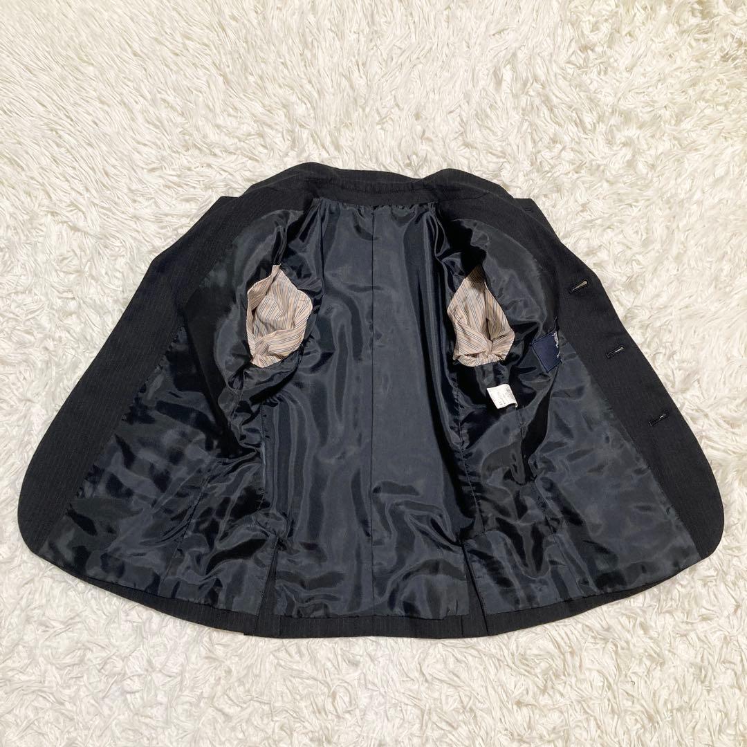 バーバリーロンドン フォーマルスーツ セットアップ 120 男の子　ブラック