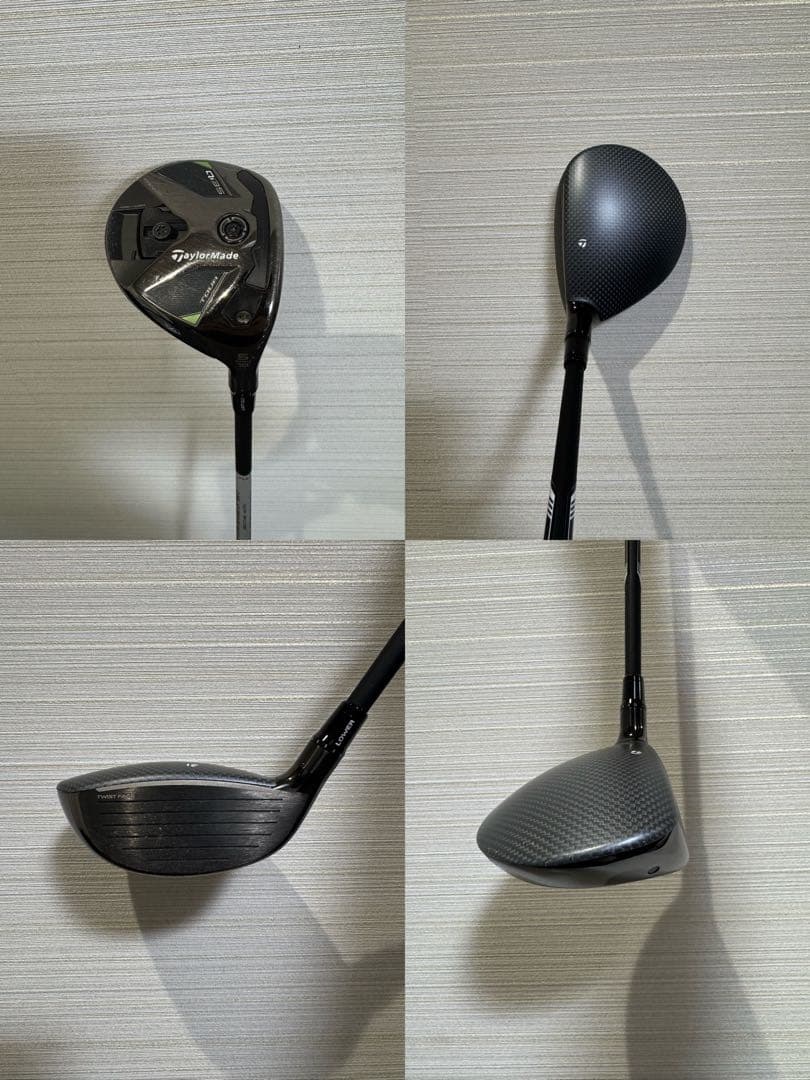 テーラーメイド Qi35 キャディバッグ ウッドセット