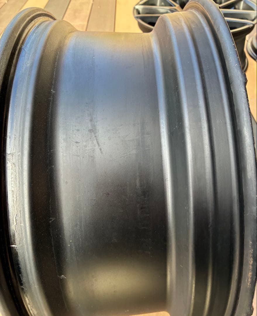 ヒデ‼️【入手困難】スポーツテクニック　マッドブラック　20インチホイール①