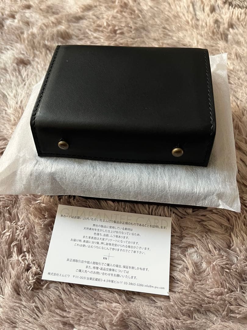 ゆ*た様 【新品未使用品】 エムピウ　ミッレフォッリエ2 P25 ブラック