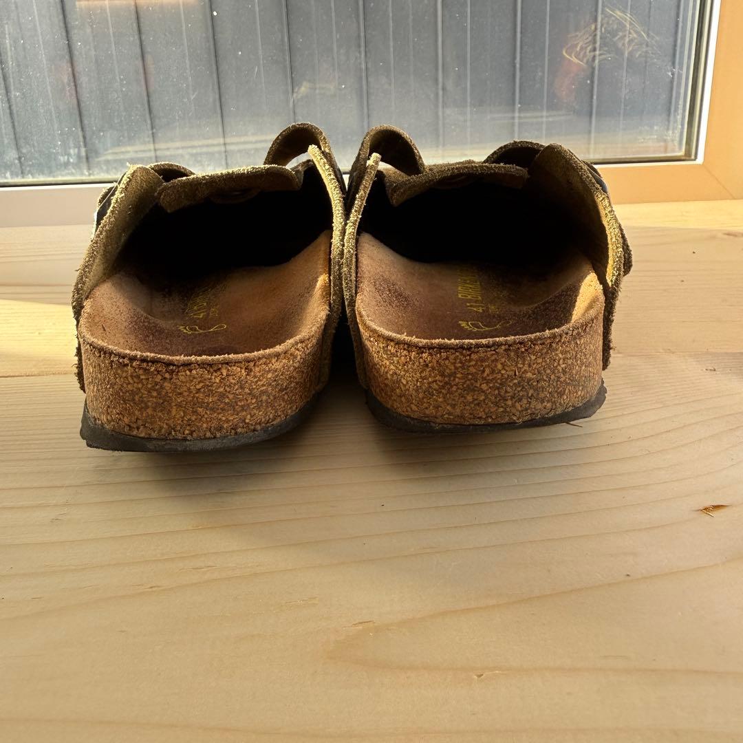 ビルケンシュトック　ボストン　オリーブ　41 26.5