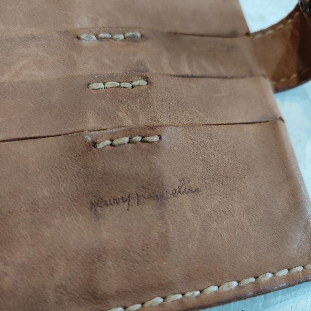HENRY BEGUELIN ブラウン二つ折り財布