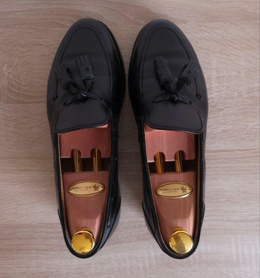 スコッチグレイン タッセルローファー 専用シューツリー付き