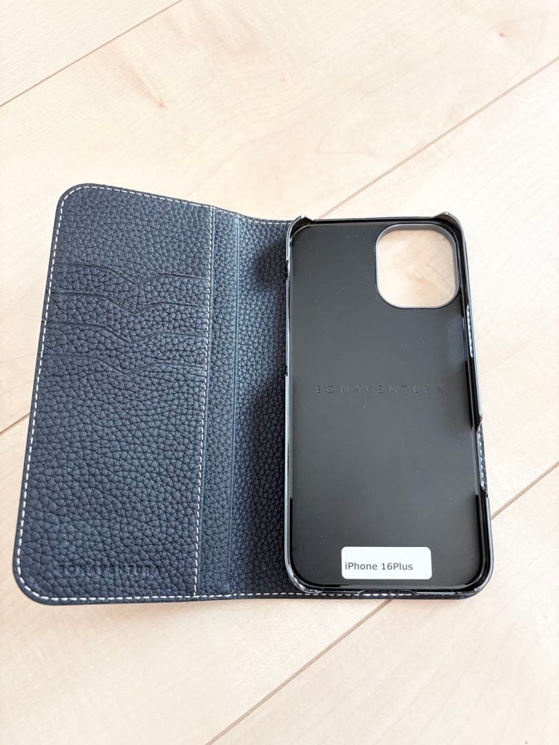 新品BONAVENTURA（ボナベンチュラ）iPhone16plusスマホケース