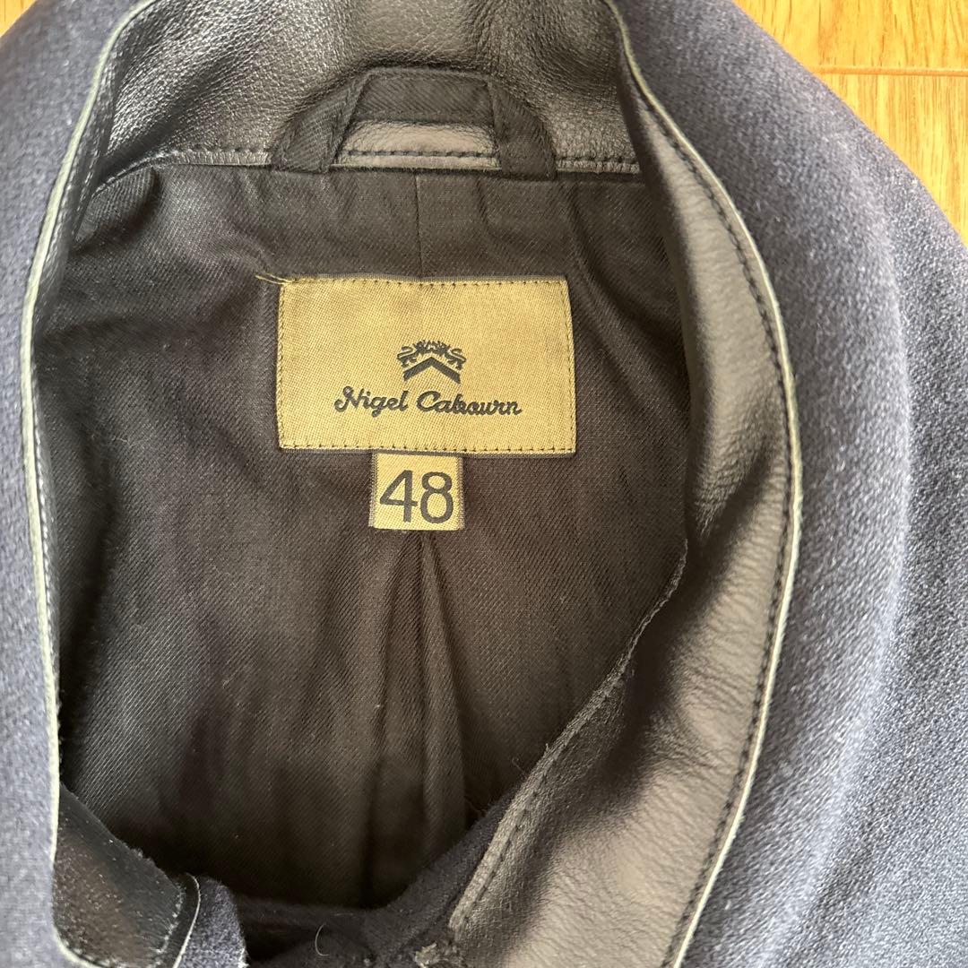 Nigel Cabourn ネイビー ピーコート 48 メイドインジャパン