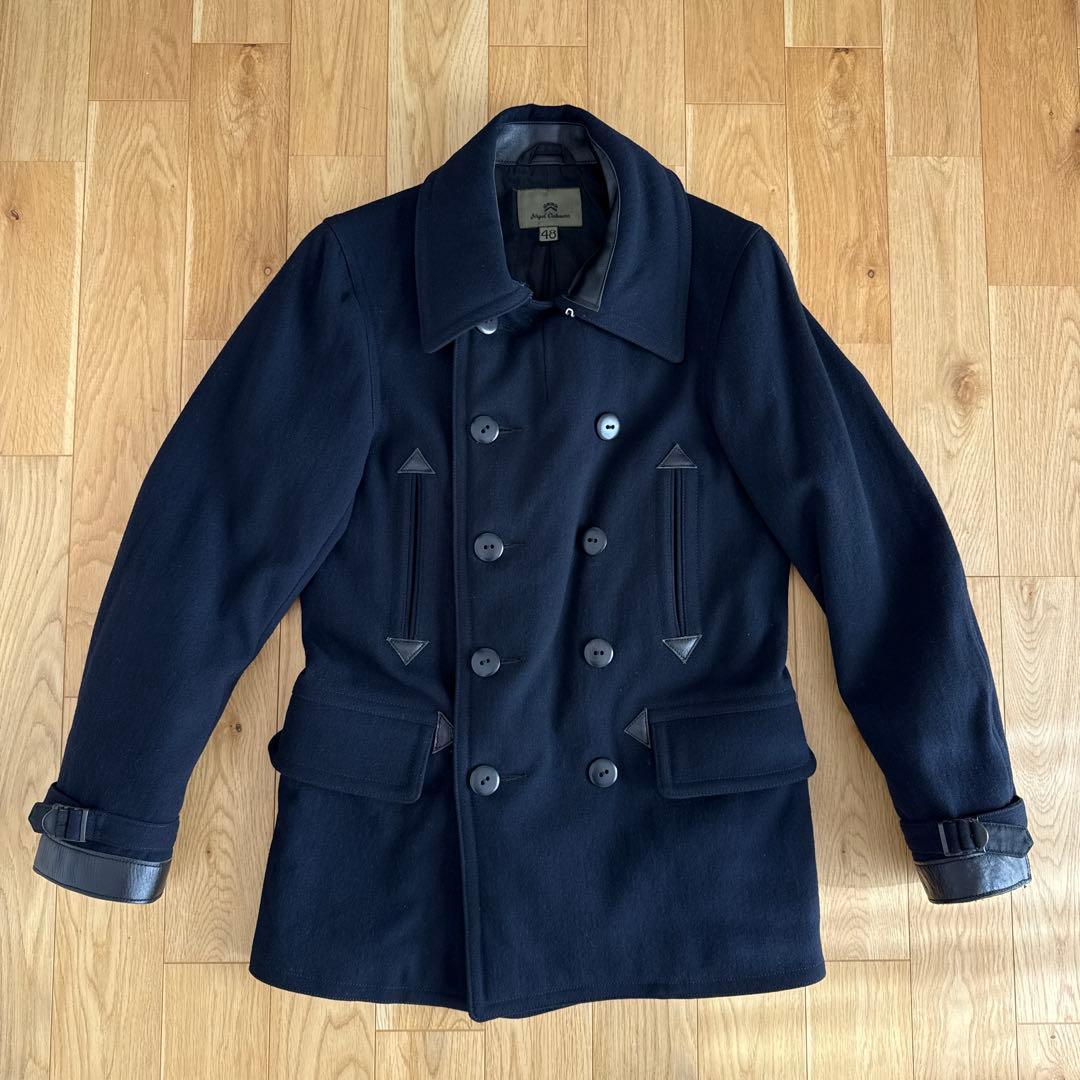 Nigel Cabourn ネイビー ピーコート 48 メイドインジャパン