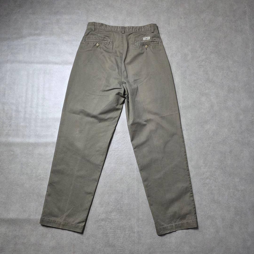 90sPoloByRalphLaurenANDREW ポロチノトラウザーズW30