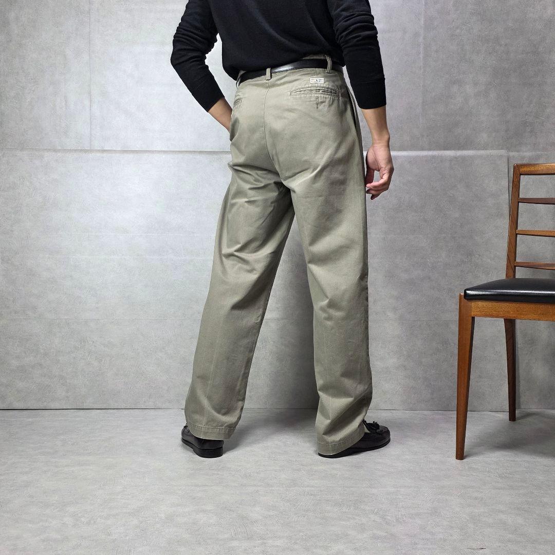 90sPoloByRalphLaurenANDREW ポロチノトラウザーズW30