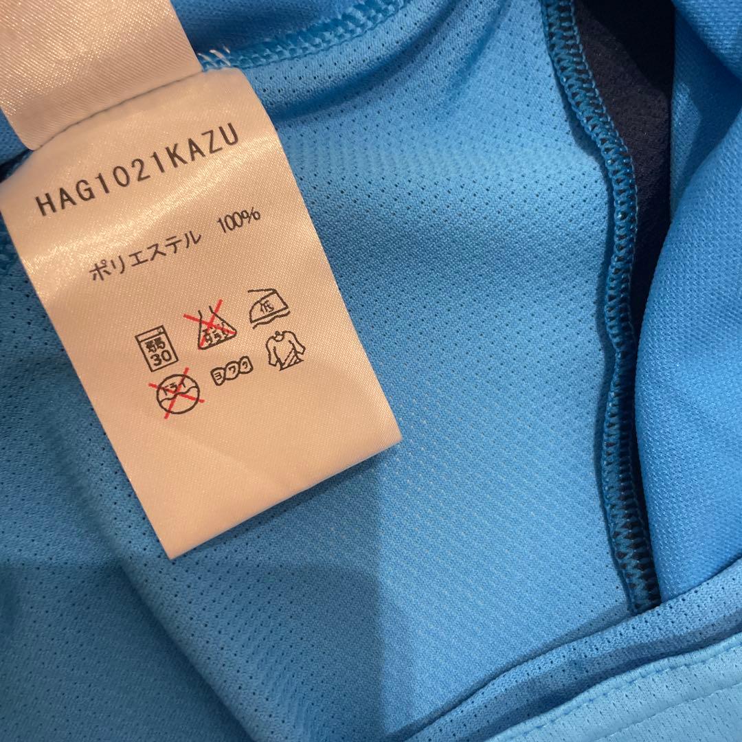 キングカズ　実使用サインユニフォーム　横浜FC