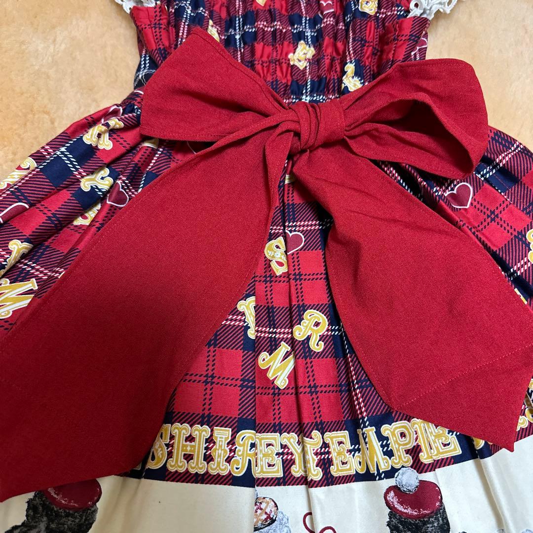 ば*★様 【週末限定値下げ中】シャーリーテンプル　半袖ワンピース 120cm プ