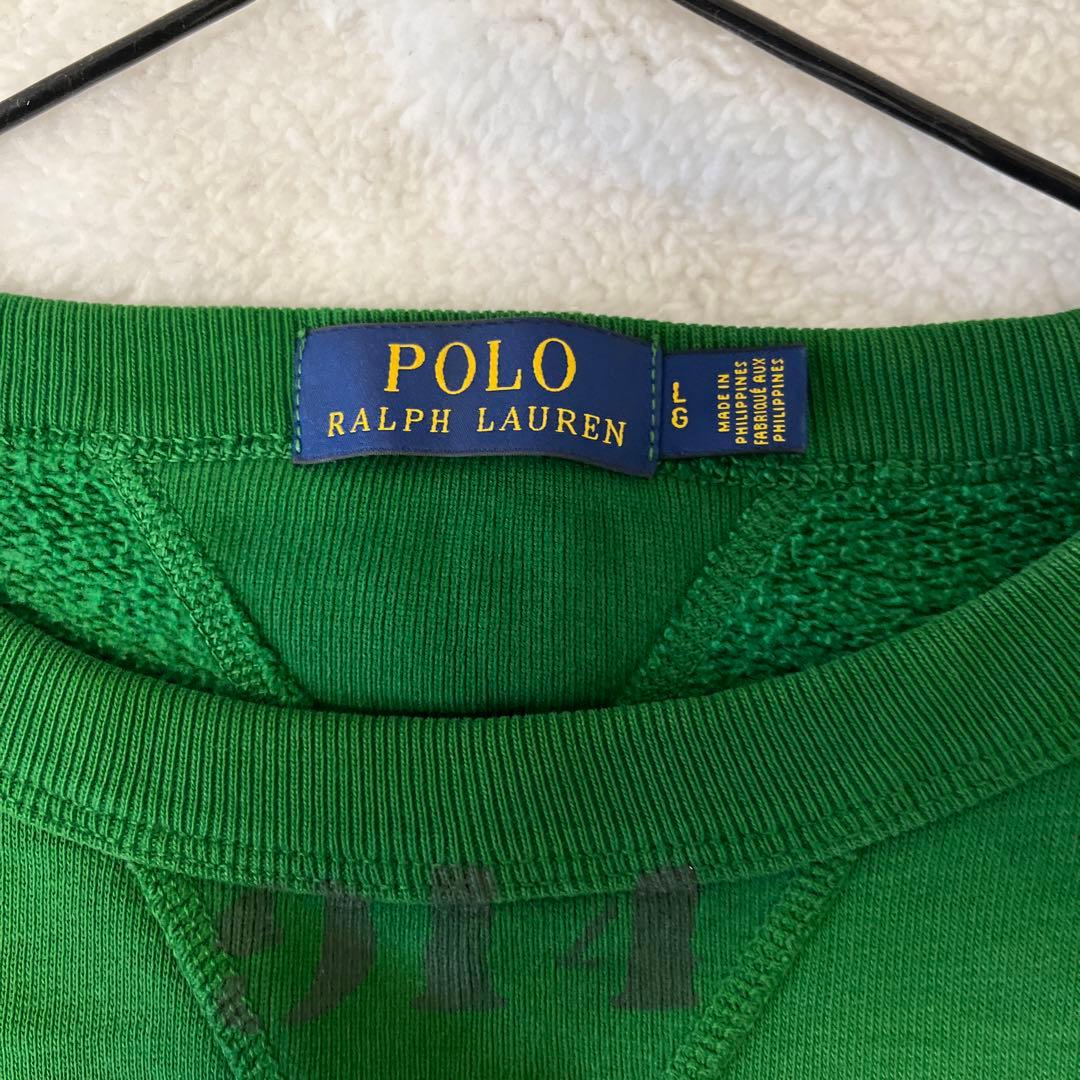 ポロラルフローレン新品ロゴトレーナー