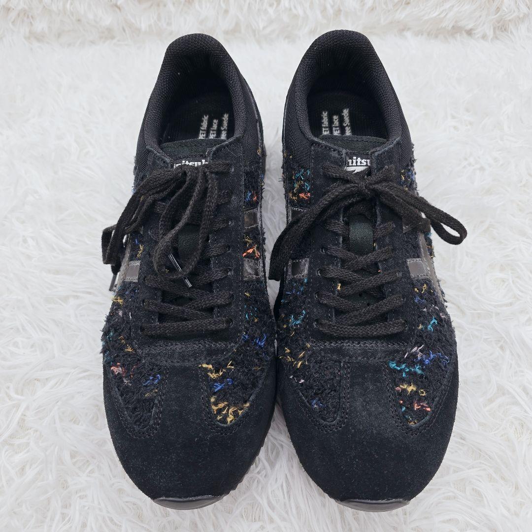 未使用級✨オニツカタイガー カリフォルニア78EX スニーカー 黒 24.5cm