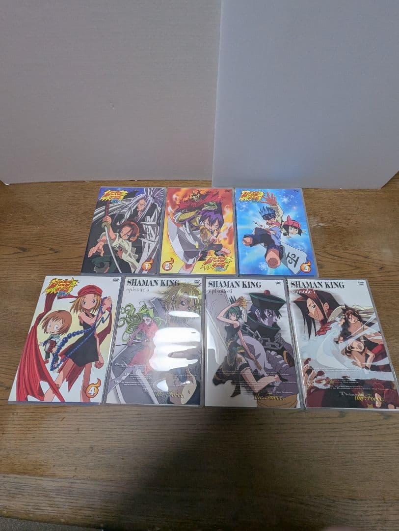 シャーマンキング　アニメ　DVD　全16巻　収納BOX付