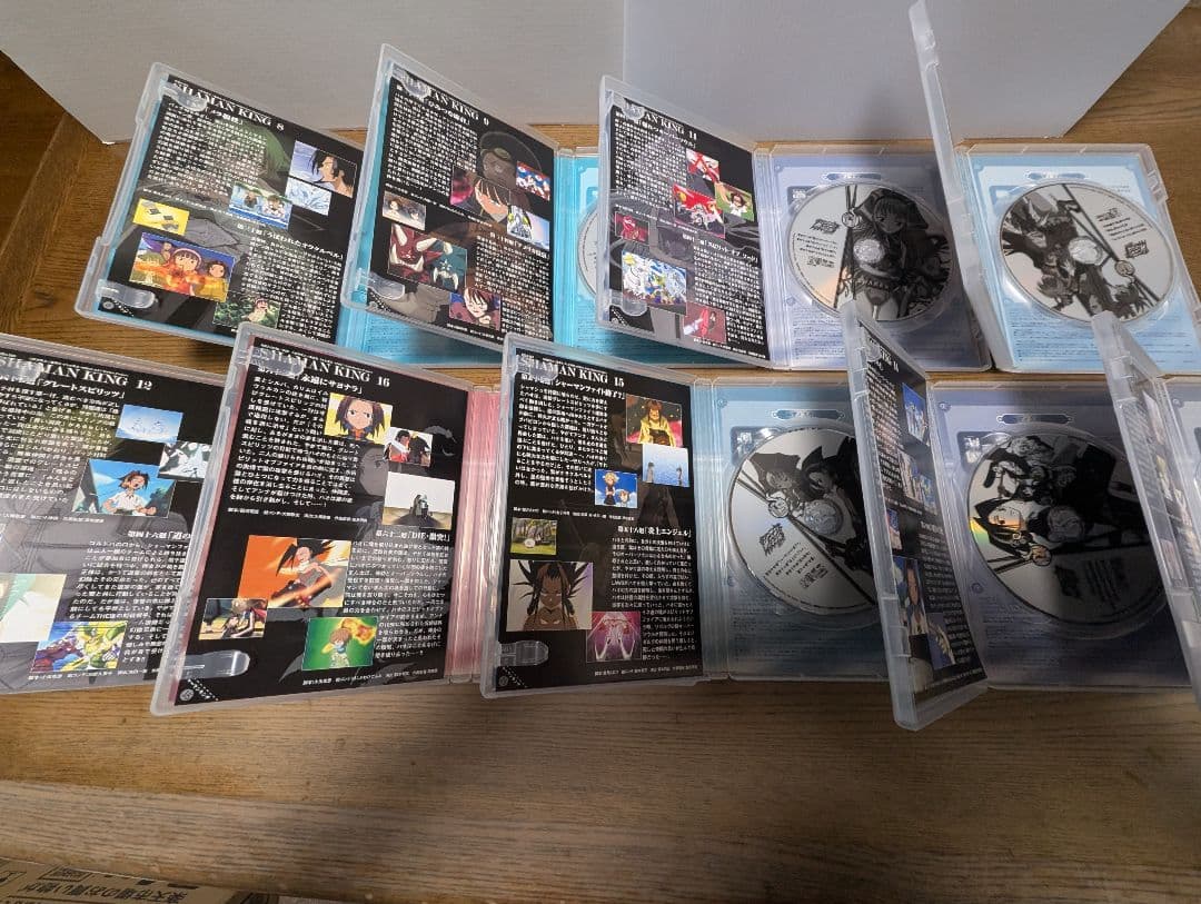 シャーマンキング　アニメ　DVD　全16巻　収納BOX付