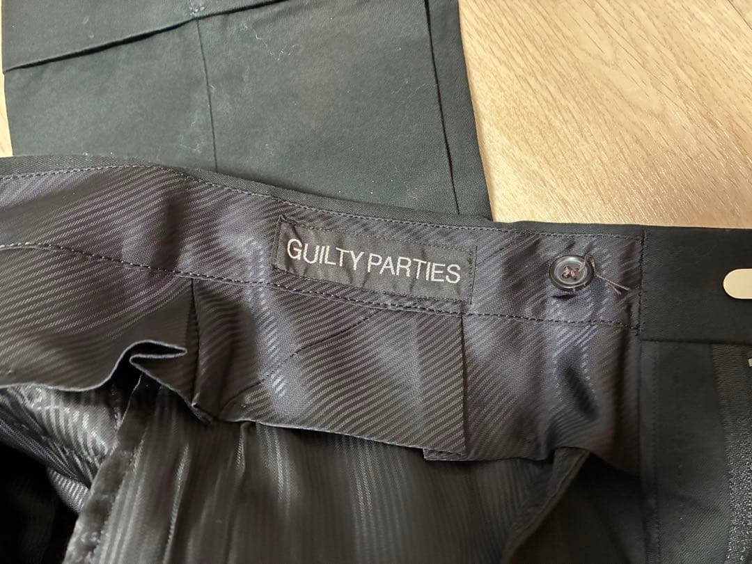 【美品】WACKO MARIA ワコマリア タックパンツ 黒 M スラックス