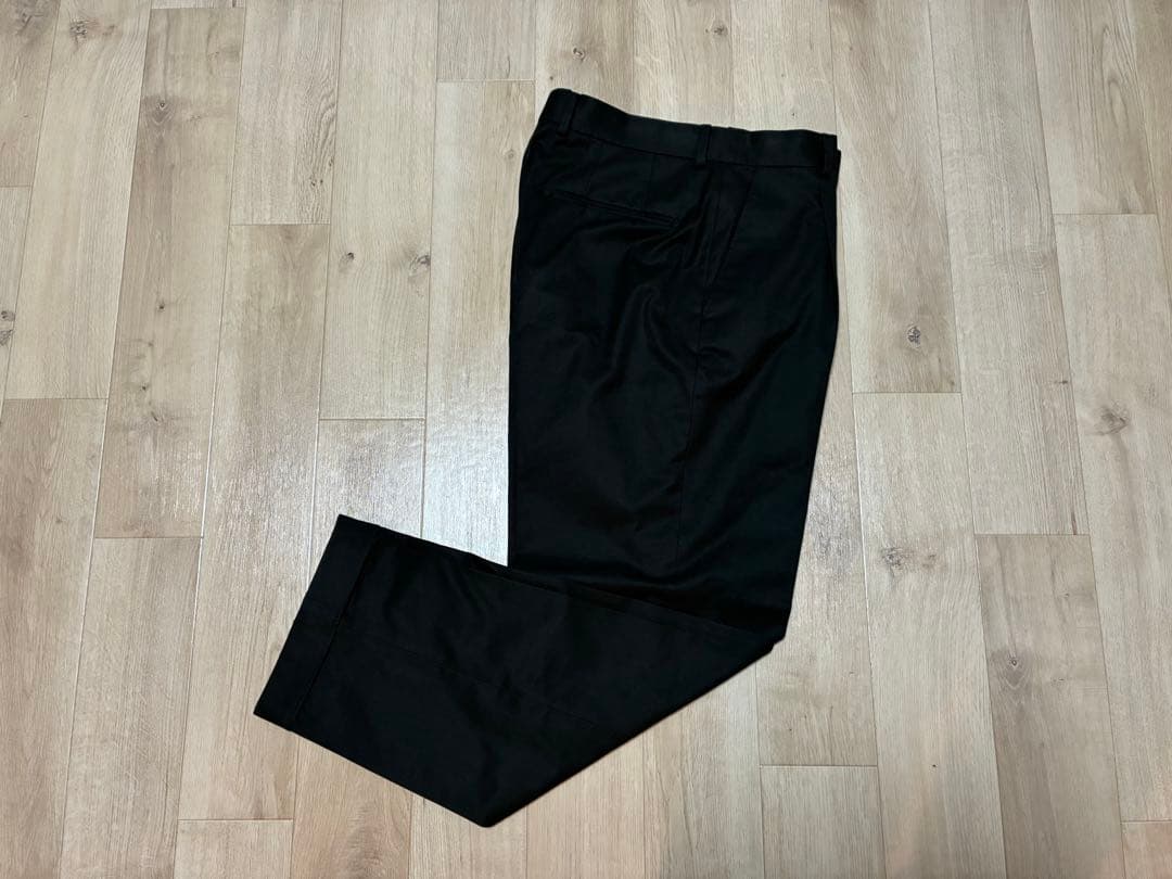 【美品】WACKO MARIA ワコマリア タックパンツ 黒 M スラックス