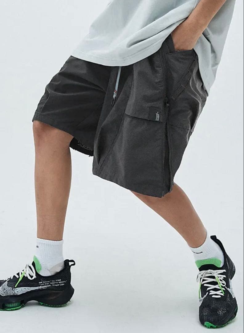 パンツ GOOPiMADE SOFTBOX Zipper Utility Shorts