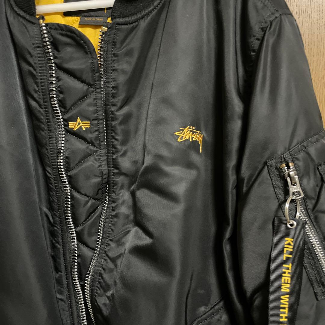 STUSSY × ALPHA MA1 35th限定