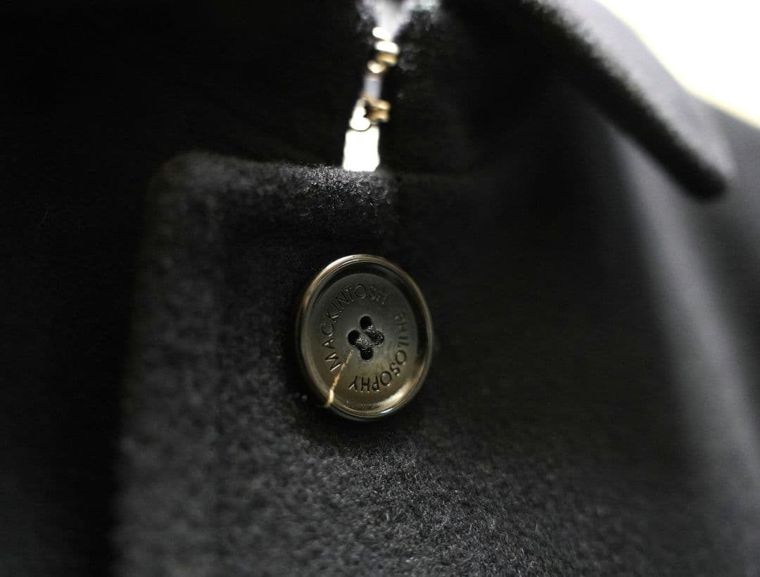 MACKINTOSH PHILOSOPHY ネイビー ウールコート