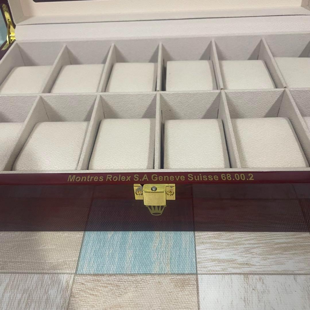 【希少】ROLEX 時計ケース 12個収納