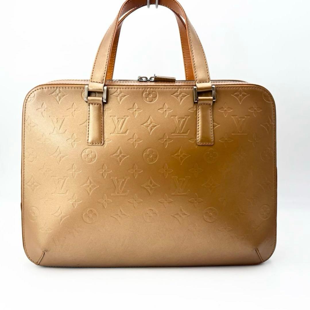 LOUIS VUITTON モノグラムマット マルデン アンブレ キャメル