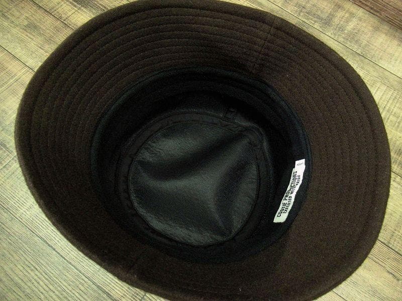 完売 22AW クーティー ショップ 別注 カシミヤ ウール バケット ハット