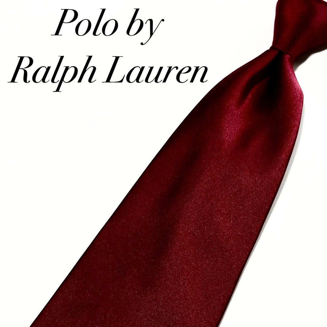 3619✨極美品✨ポロバイラルフローレン ネクタイ 無地 ソリッド