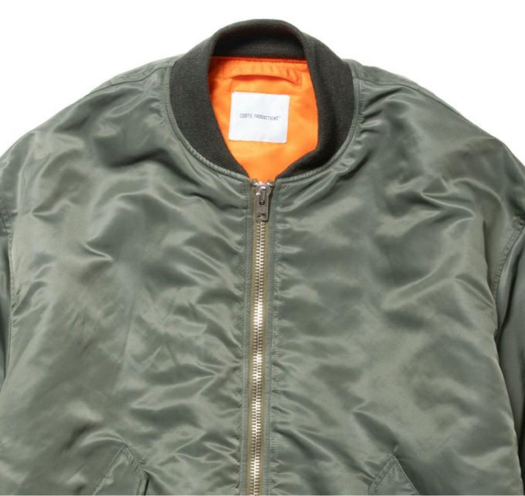 cootie MA-1 Flight Jacket オリーブ