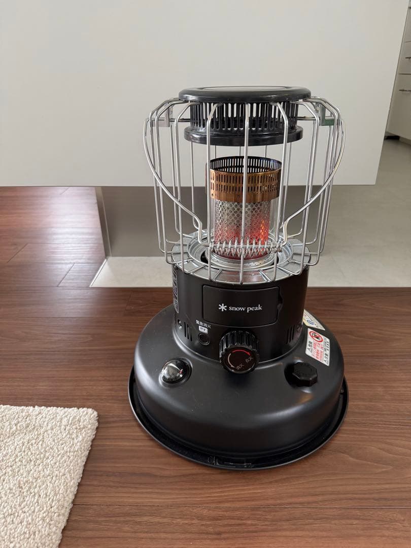 スノーピークグローストーブ　バッグセット　一酸化炭素チェッカー付