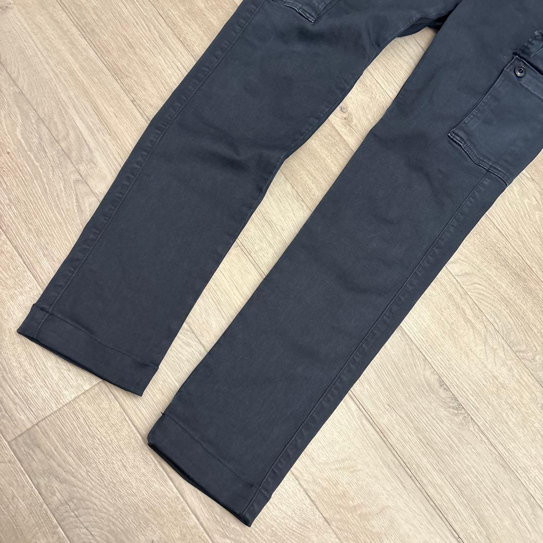 REPLAY JAAN HYPERFLEX カーゴパンツ 28インチ ネイビー