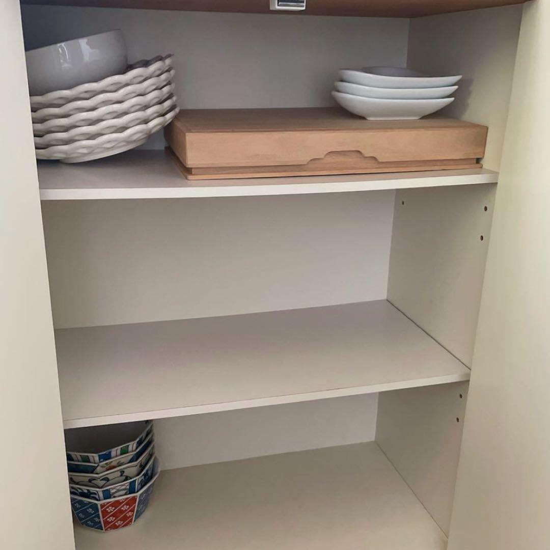 キッチンカウンター　80センチ　キッチンキャビネット　棚