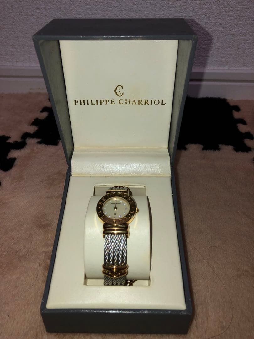 フィリップシャリオール 腕時計 サントロペ シェル ダイヤモンド 2748