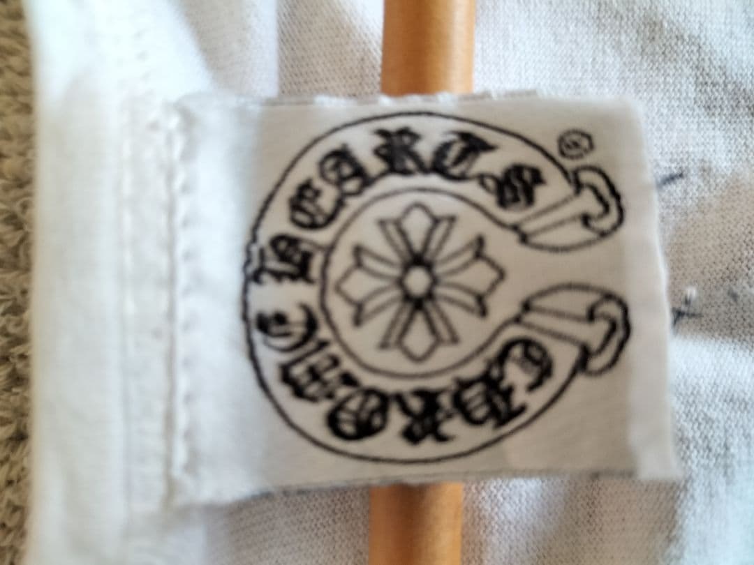 CHROME HEARTS ホワイトタンクトップ　スクリプトロゴ　レアアイテム！