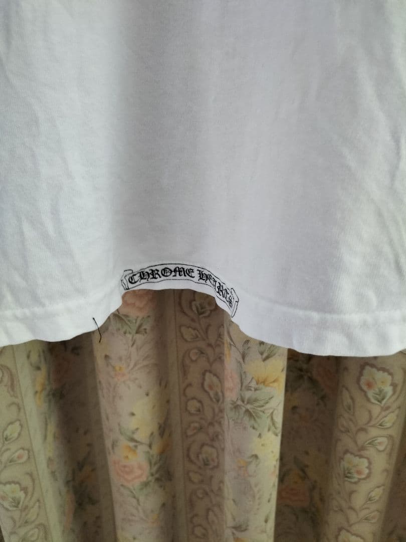 CHROME HEARTS ホワイトタンクトップ　スクリプトロゴ　レアアイテム！