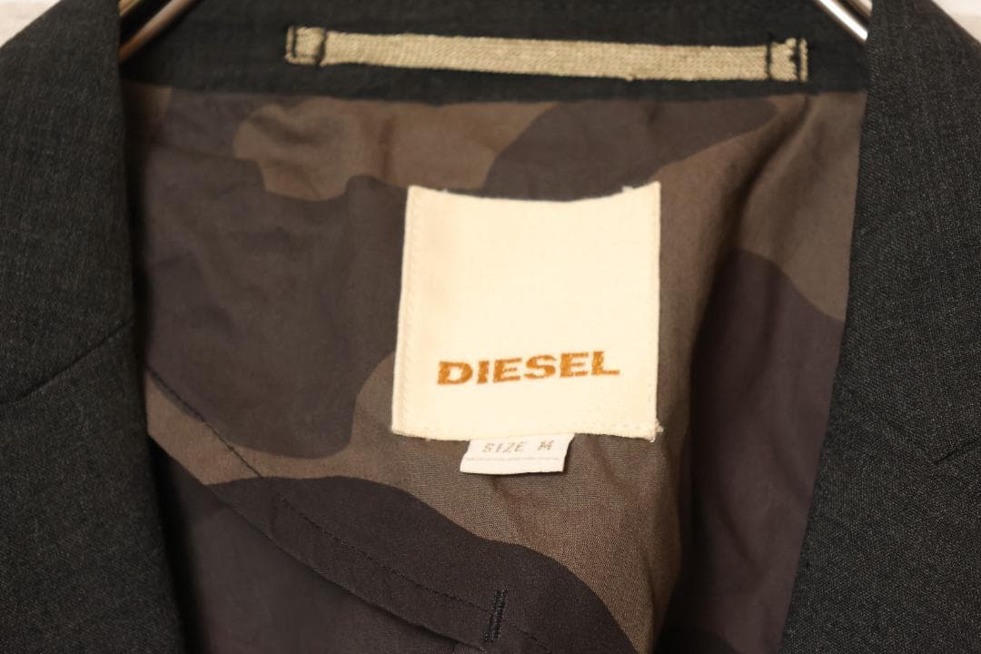 美品DIESEL(ディーゼル)スカル刺繍 メンズ セットアップ(スーツ)M