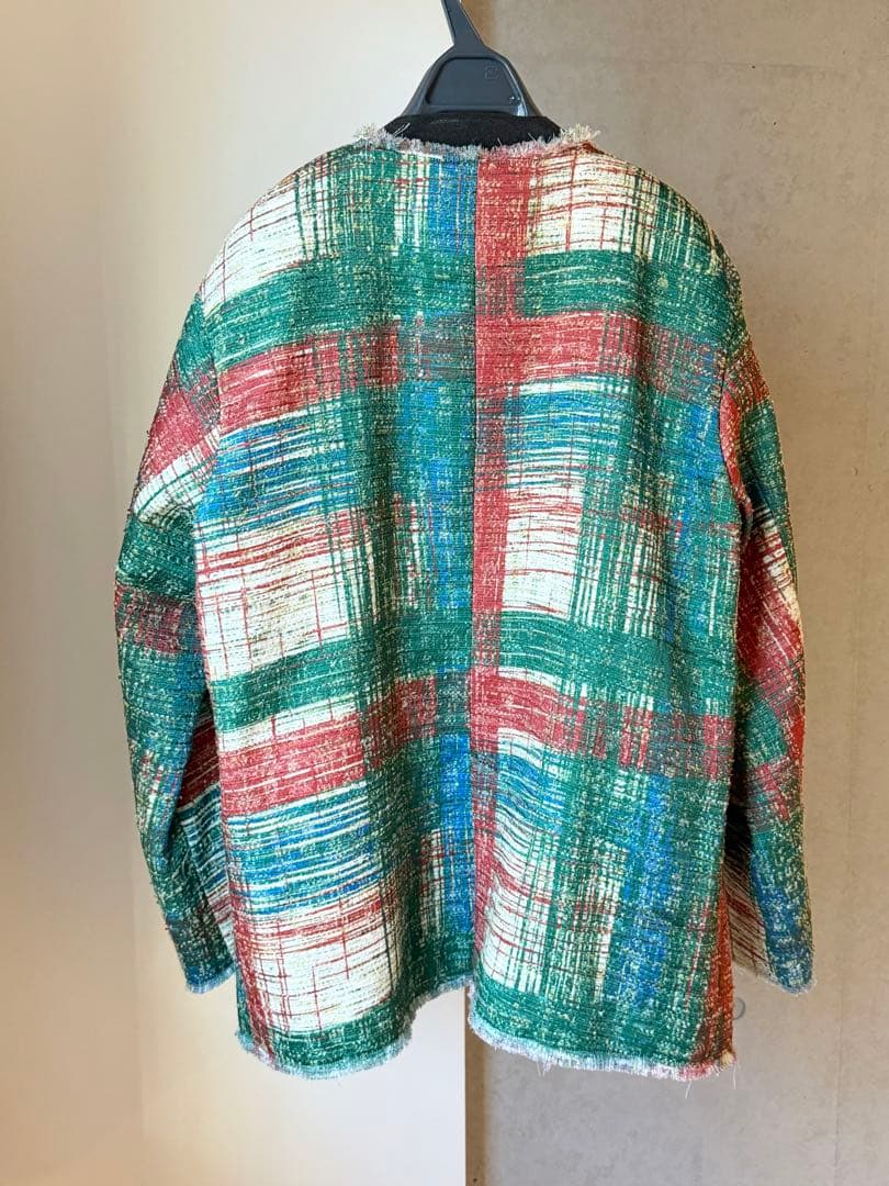 Ameri LADY LIKE PRINT TWEEDS JACKET ミックス