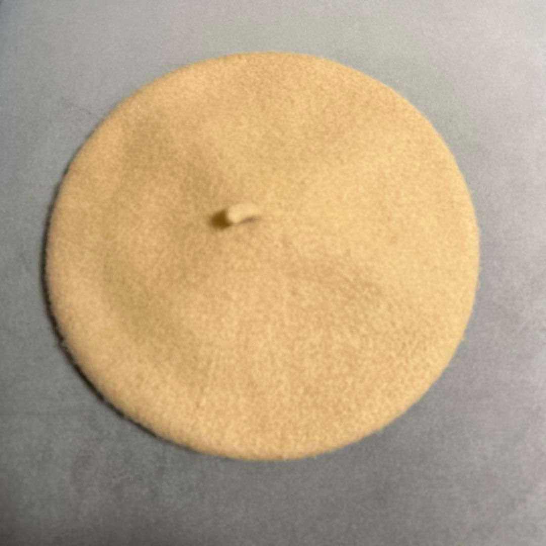 FRED PERRY ベージュ ベレー帽