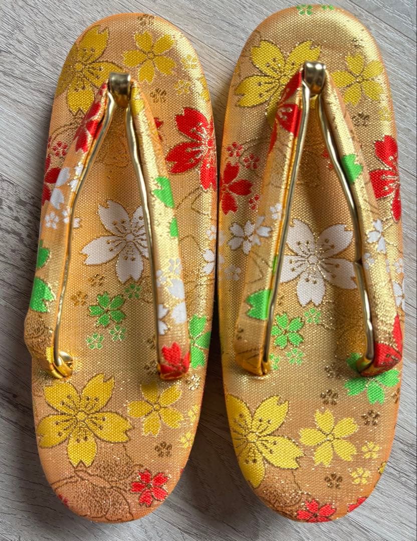 七五三用着物 花柄　ピンク　紫