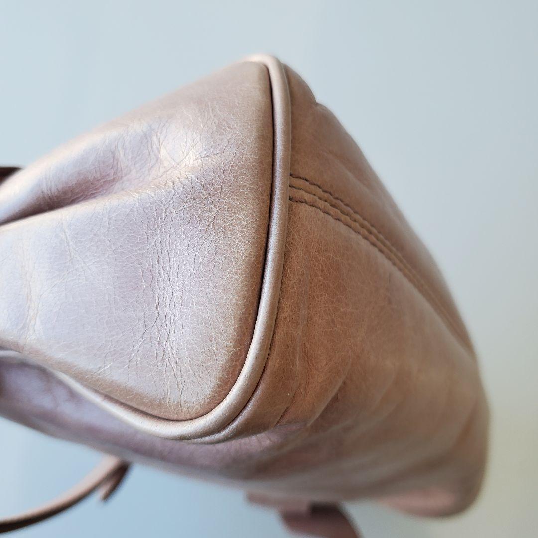 ミュウミュウ　ミニバッグ　本革