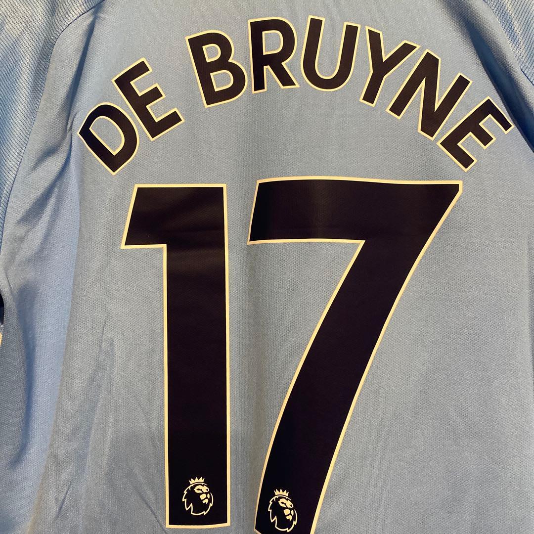 デ・ブライネ　マンチェスター・シティ　 17/18　ホーム　リーグ仕様