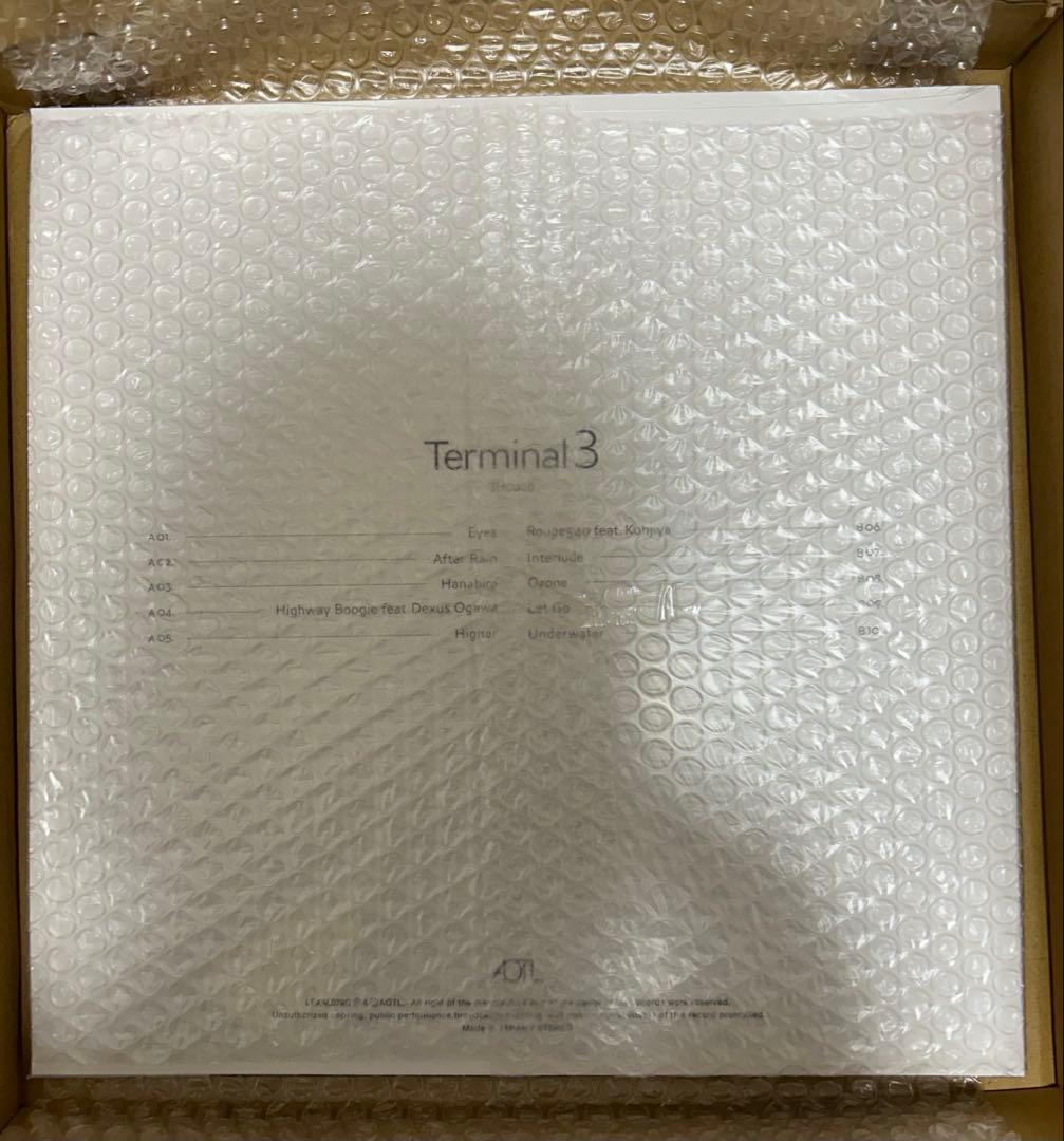 【新品未使用】3house Terminal 3 レコード 2ndプレス