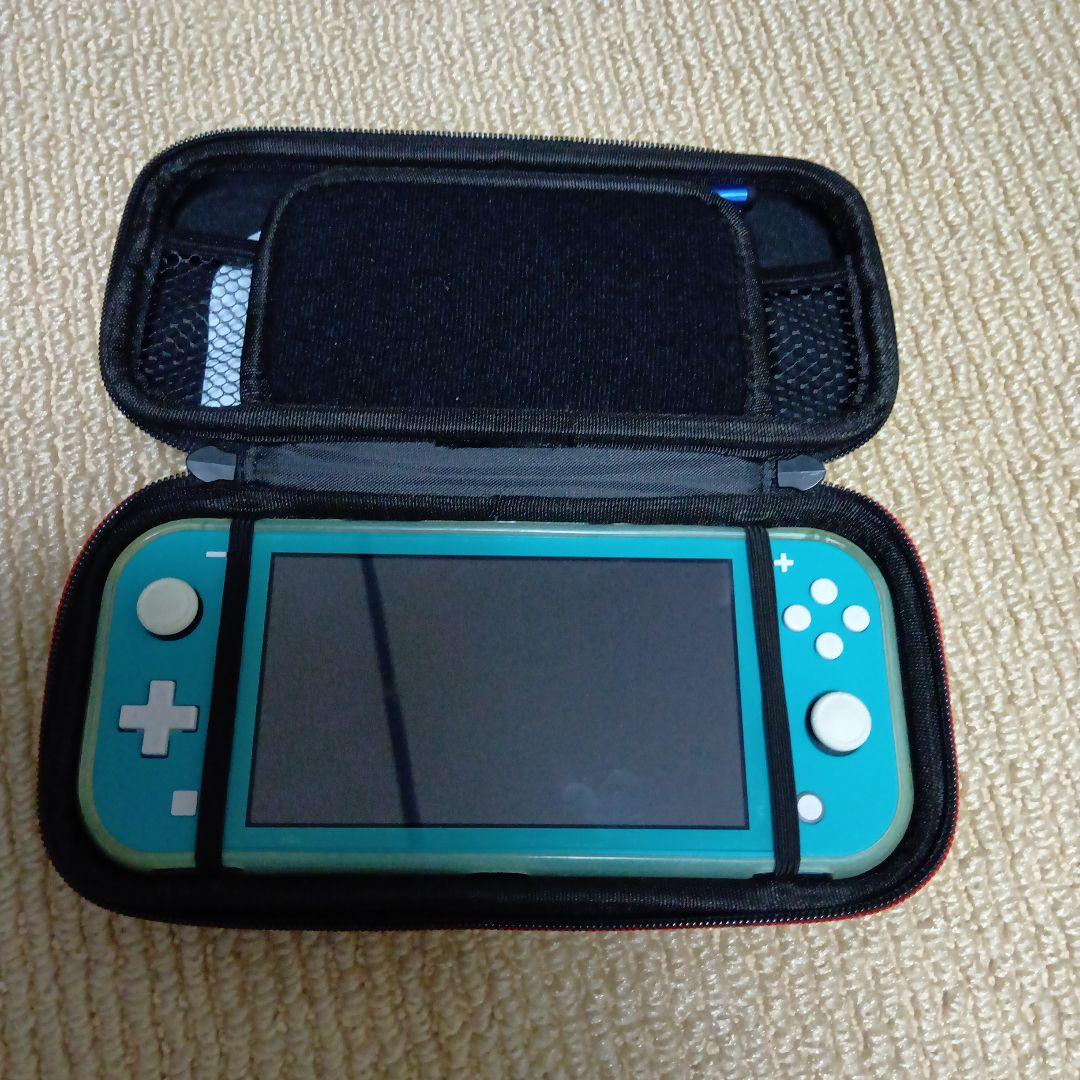 Nintendo Switch Lite ターコイズ 美品 ケース付き